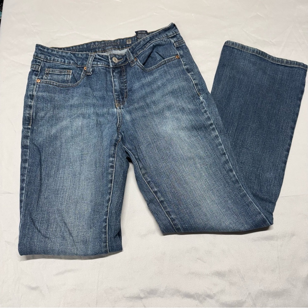 Faded Glory Women's Straight Leg Blue Jeans